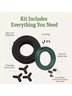 Garden Row Snip-n-Drip Soaker System -Garden Tools Shop 8587042 inclusion