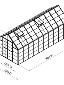 Canopia® By Palram Harmony™ Snap & Grow Greenhouse, 8' 36 Canopia® By Palram Harmony™ Snap & Grow Greenhouse, 8' -Garden Tools Shop 8591043 11V tif