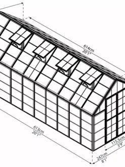 Canopia® By Palram Harmony™ Snap & Grow Greenhouse, 8' 38 Canopia® By Palram Harmony™ Snap & Grow Greenhouse, 8' -Garden Tools Shop 8591043 12V jpg