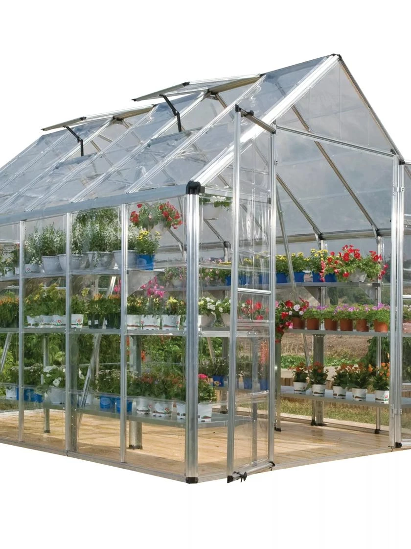 Canopia® By Palram Harmony™ Snap & Grow Greenhouse, 8' 2 Canopia® By Palram Harmony™ Snap & Grow Greenhouse, 8' - Image 2