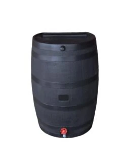Eco Rain Flat-Back Barrel, 50 Gallon