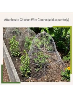 Chicken Wire Cloche Extension -Garden Tools Shop 8599107 2