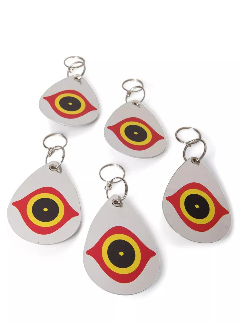 Bird Scare Reflective Bullseye Discs, Set Of 5 2 Bird Scare Reflective Bullseye Discs, Set Of 5 - Image 2