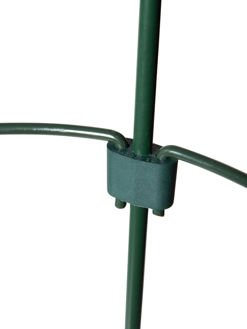 Peacock Mini Plant Support Rings 4", Set Of 2 8 Peacock Mini Plant Support Rings 4", Set Of 2 - Image 8