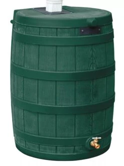 Rain Wizard 40 Gallon Rain Barrel 5 Rain Wizard 40 Gallon Rain Barrel -Garden Tools Shop 8612308 02V jpg