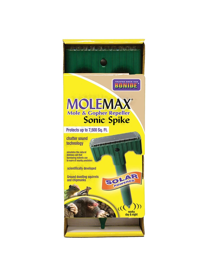 Bonide® Molemax Sonic Solar Spike 1 Bonide® Molemax Sonic Solar Spike