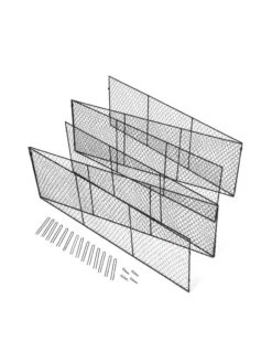 Chicken Wire Critter Fence, 16" High -Garden Tools Shop 8613249 3969