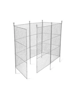 Tall Chicken Wire Critter Fence With Gate -Garden Tools Shop 8613260 6051