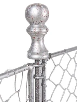 Tall Chicken Wire Critter Fence With Gate -Garden Tools Shop 8613260 6057
