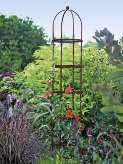 Jardin Round Obelisk, 7' 9 Jardin Round Obelisk, 7' -Garden Tools Shop GS39530 02 tif